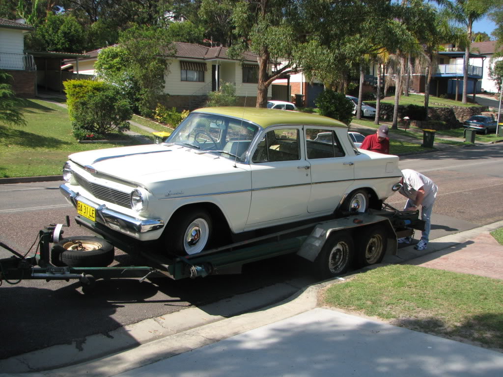 EJ Holden in Loddon Green over Atherton Ivory — Special Sedan