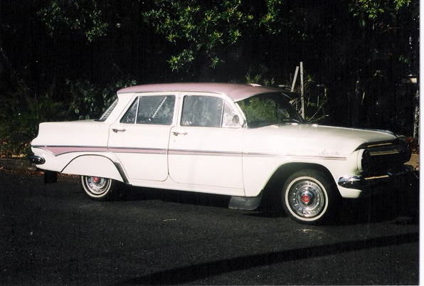EJ Holden in Penola Rose over Atherton Ivory — Special Sedan