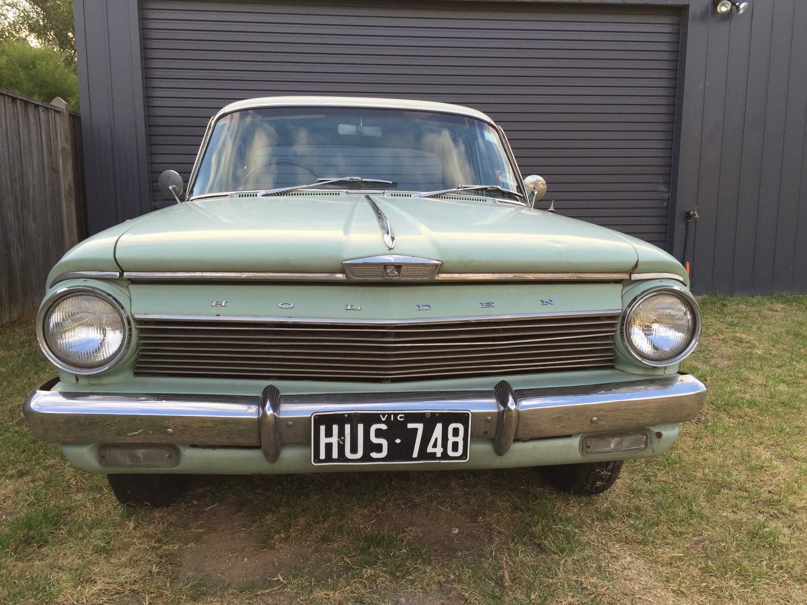 EJ Holden in Atherton Ivory over Pittwater Green — Special Sedan