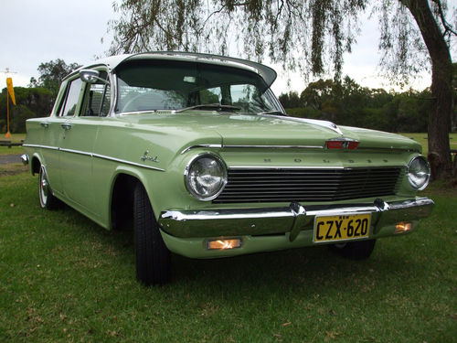 EJ Holden in Atherton Ivory over Sepik Green — Special Sedan