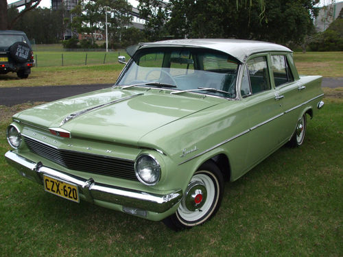 EJ Holden in Atherton Ivory over Sepik Green — Special Sedan
