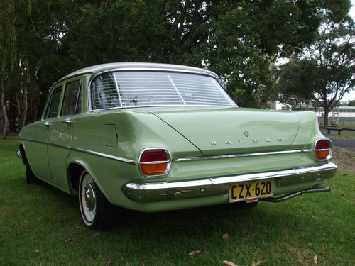 EJ Holden in Atherton Ivory over Sepik Green — Special Sedan