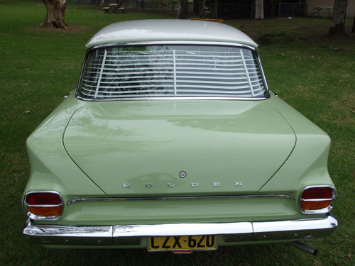 EJ Holden in Atherton Ivory over Sepik Green — Special Sedan