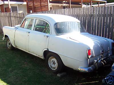 FE Holden in Sky Grey — Business Sedan