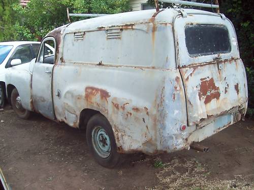 FJ Holden in Cygnet Blue — Panel Van