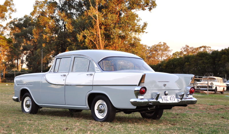 FB Holden in Seagull Grey with Grecian White Insert — Special Sedan
