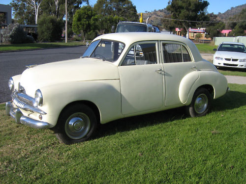 FJ Holden in Chiltern Cream — Standard Sedan