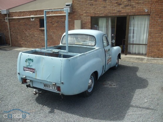 FJ Holden in Haze Blue — Coupe-Utility