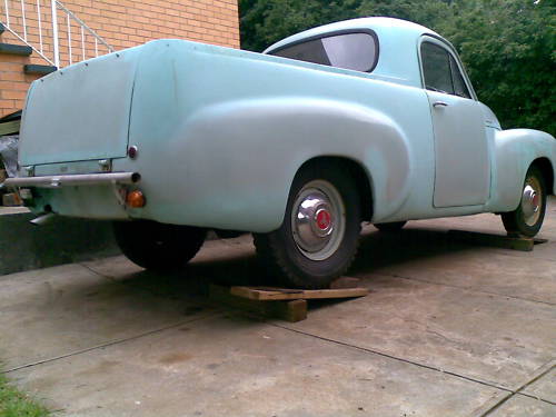FJ Holden in Sky Grey — Coupe-Utility