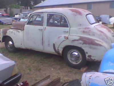 FJ Holden in Birch Grey — Standard Sedan