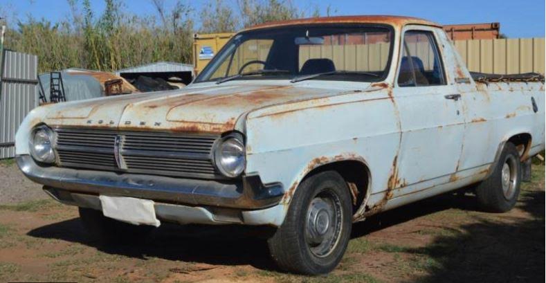 HD Holden in Police Blue — Coupe-Utility