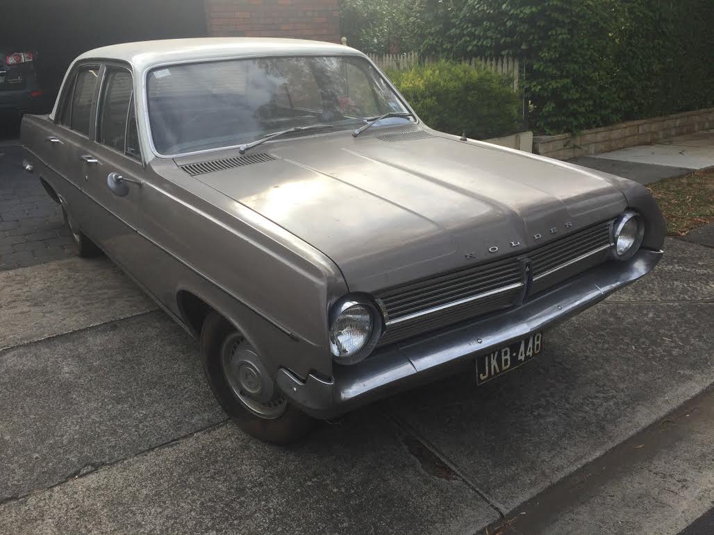 HD Holden in Fowlers Ivory over Taralga Fawn — Special Sedan