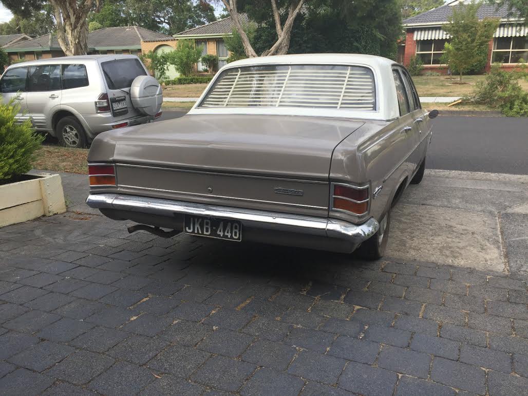 HD Holden in Fowlers Ivory over Taralga Fawn — Special Sedan