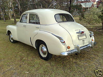 FJ Holden in Chiltern Cream — Special Sedan