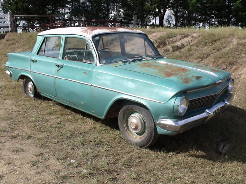 EJ Holden in Atherton Ivory over Wimmera Green Met — Premier Sedan