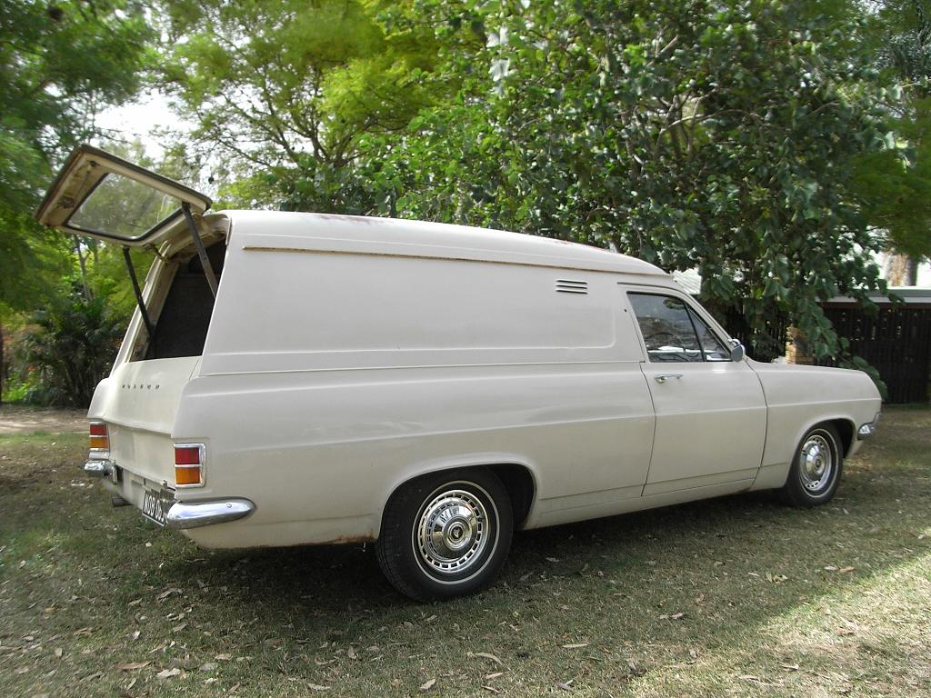 HD Holden in Balmain Beige — Panel Van