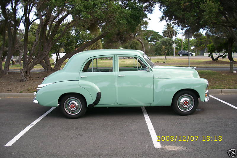 FJ Holden in Colleen Green — Special Sedan