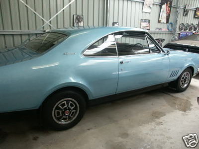 HG Holden in Electra Blue Met — Monaro GTS Coupe