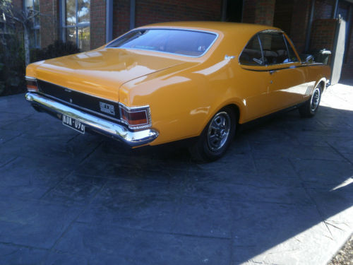 HG Holden in Indy Orange — Monaro GTS Coupe