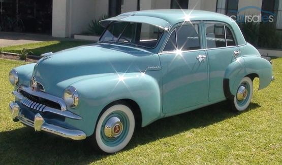 FJ Holden in Cygnet Blue — Special Sedan