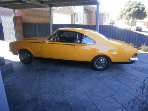 HG Holden in Indy Orange — Monaro GTS Coupe