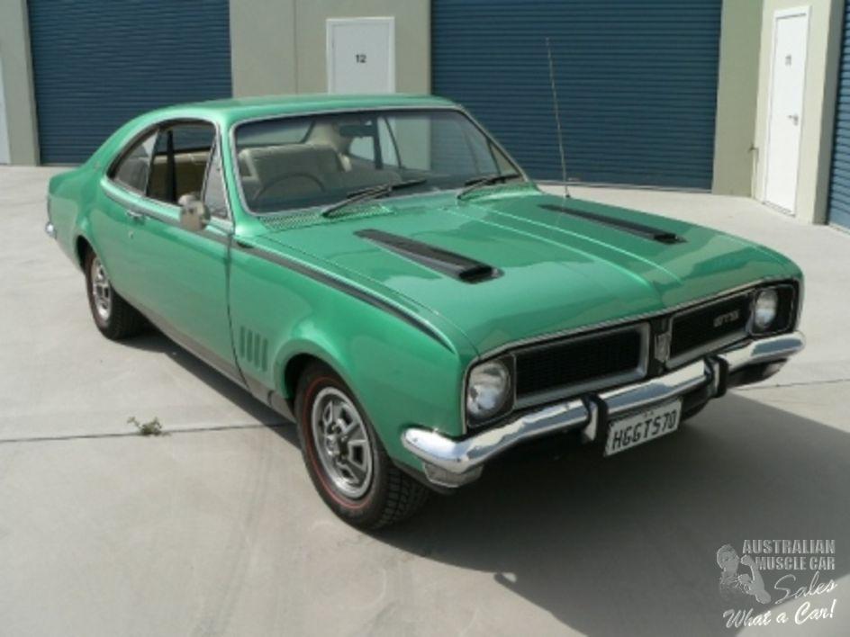 HG Holden in Lakeside Green Met — Monaro GTS Coupe