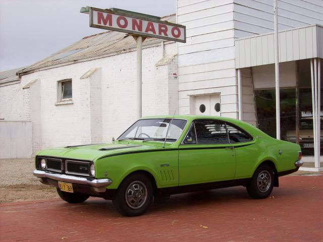 HG Holden in Lina Mint — Monaro Coupe