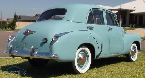 FJ Holden in Cygnet Blue — Special Sedan
