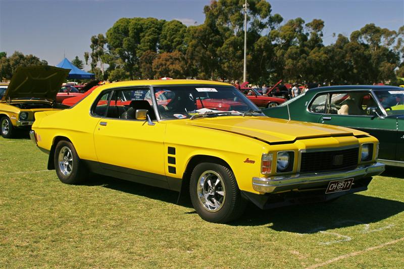 HJ Holden in Absinth Yellow — Monaro GTS Coupe