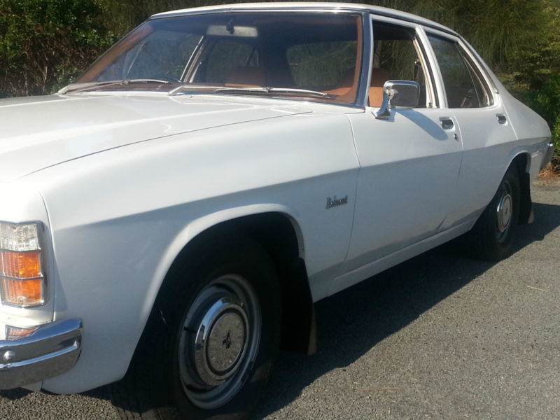 HJ Holden in Cotillion White — Belmont Sedan