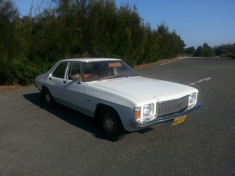 HJ Holden in Cotillion White — Belmont Sedan
