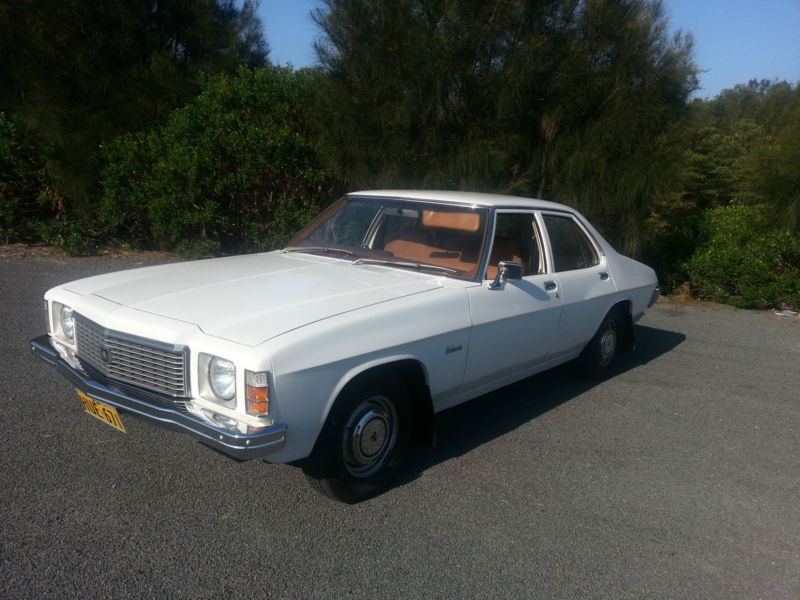 HJ Holden in Cotillion White — Belmont Sedan