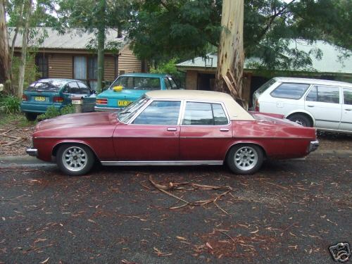 HJ Holden in Cortez Red Met — Statesman Caprice Sedan