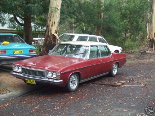 HJ Holden in Cortez Red Met — Statesman Caprice Sedan