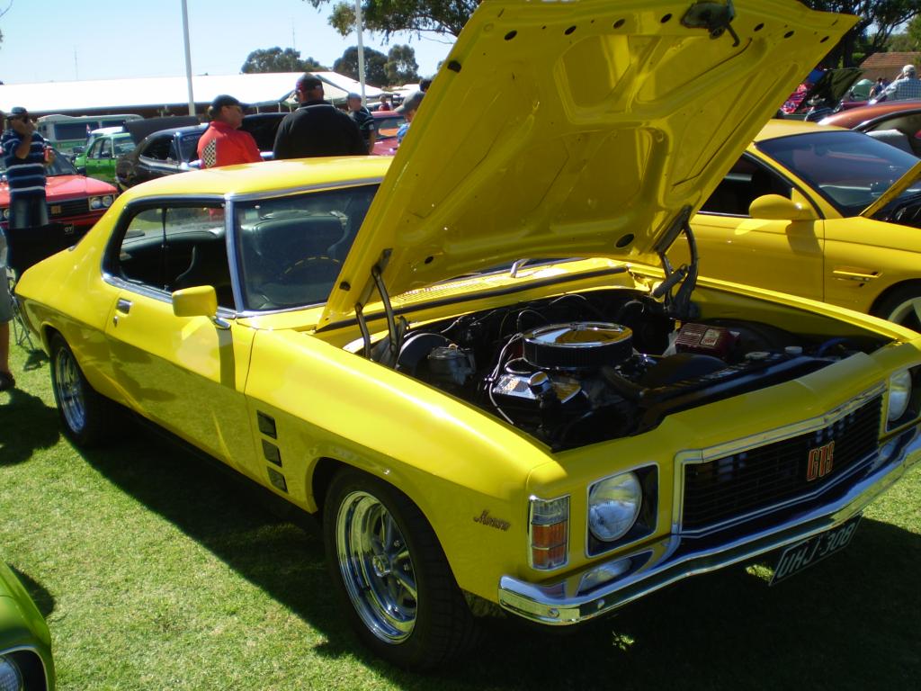 HJ Holden in Absinth Yellow — Monaro GTS Coupe