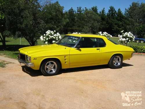 HJ Holden in Absinth Yellow — Monaro GTS Coupe