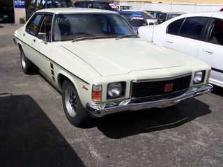 HJ Holden in Chamois — Monaro GTS Sedan