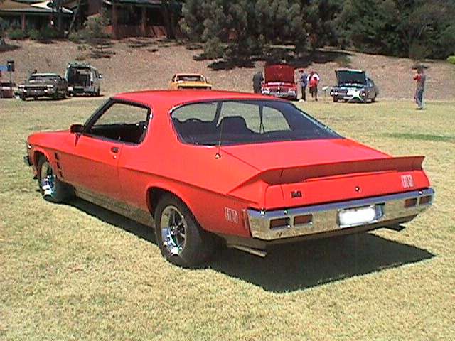 HJ Holden in Mandarin Red — Monaro GTS Coupe