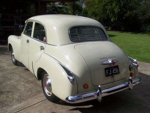 FJ Holden in Frankston Cream — Special Sedan