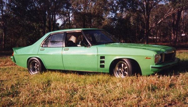 HJ Holden in Mint Julip — Monaro GTS Sedan