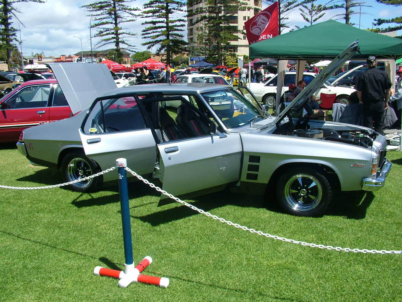 HJ Holden in Satin Mist Met — Monaro GTS Sedan