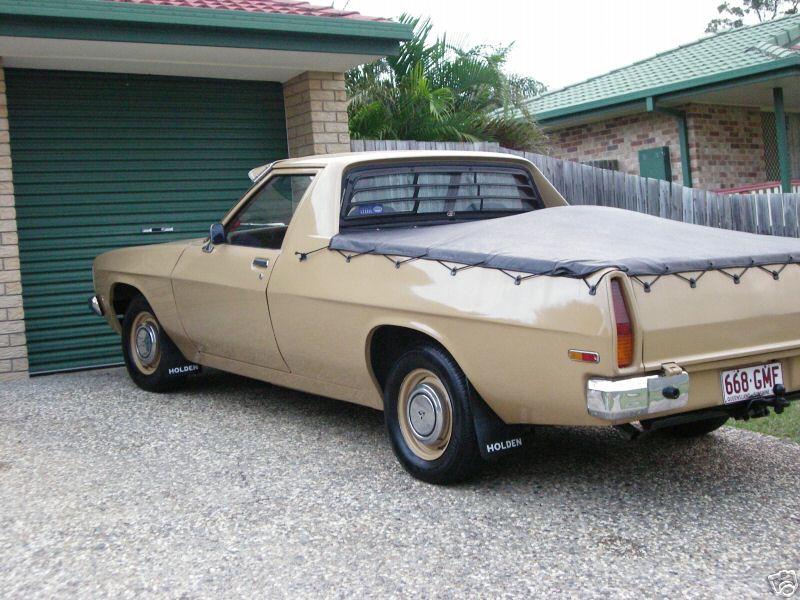 HJ Holden in Durham Beige — Belmont Coupe Utility