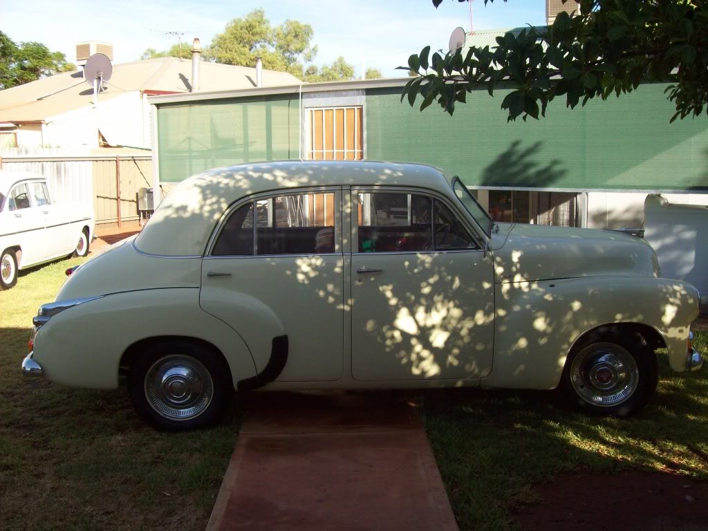 FJ Holden in Milano Ivory — Special Sedan
