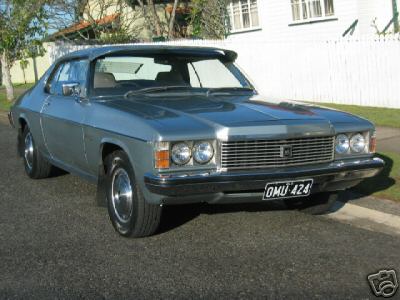 HJ Holden in Satin Mist Met — Monaro LS Coupe