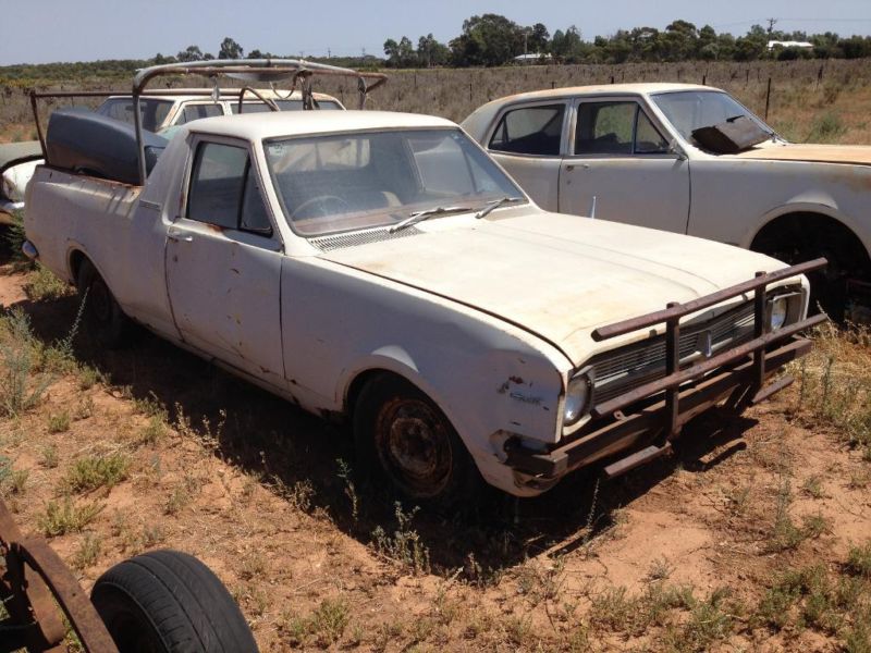 HK Holden in Kiewa Grey (State Electricity Commission. Vic) — Belmont Coupe-Utlity