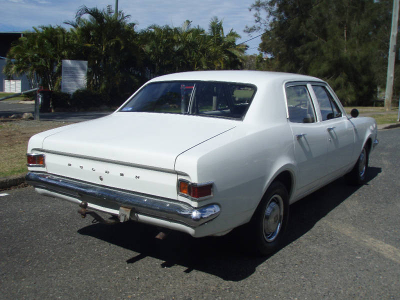 HK Holden in Ermine White — Kingswood  Sedan