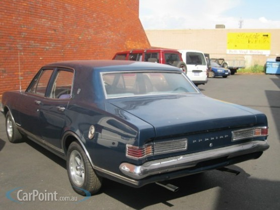 HK Holden in Paragon Blue Met — Premier Sedan