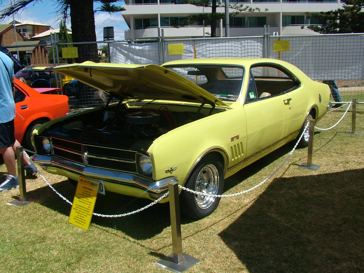 HK Holden in Warwick Yellow — Monaro GTS Coupe