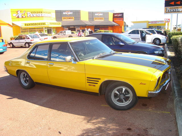 HQ Holden in Chrome Yellow — Monaro GTS/4