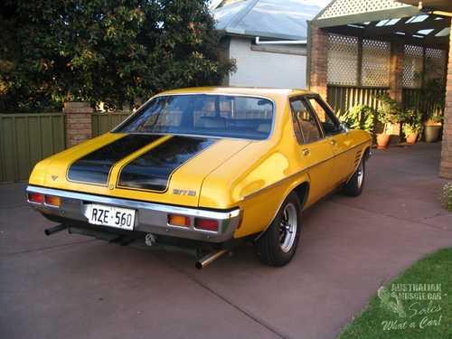 HQ Holden in Mustard — Monaro GTS/4
